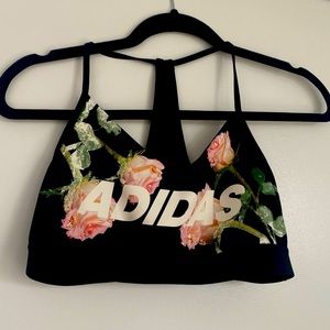 ADIDAS UNLINED SPORTS BRA / size M / great condition
